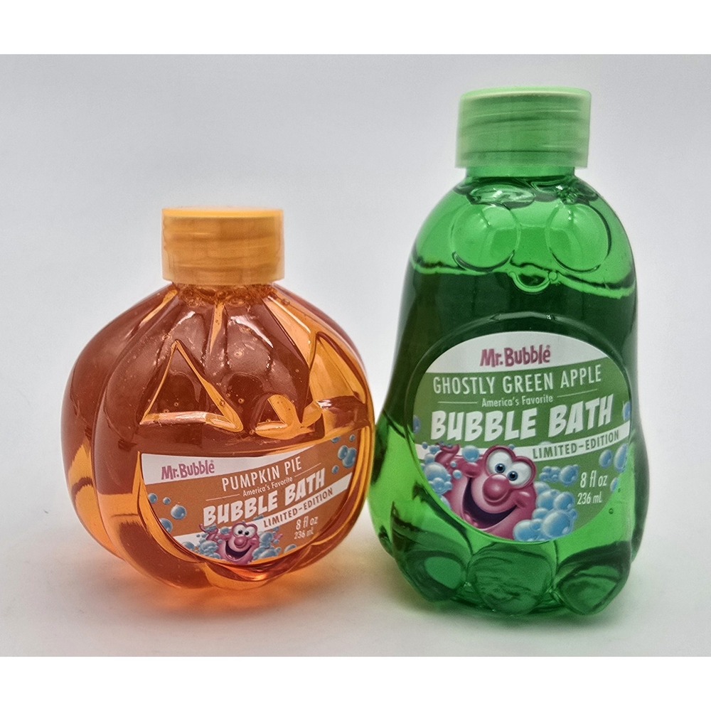 Mr Bubble Halloween Bubble Bath Set New